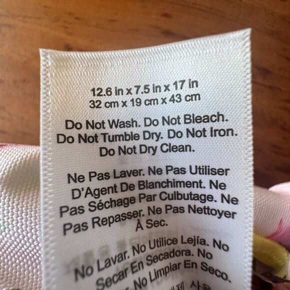 Pottery Barn Kids Mackenzie Monique Lhuillier Jolie Floral Large Backpack NEW - Picture 10 of 10